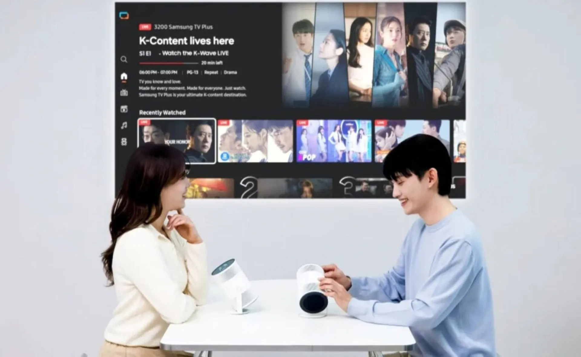 CES 2026 : Samsung dope son projecteur The Freestyle+ à l'IA