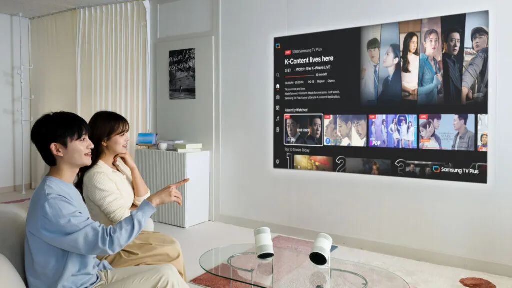 Samsung Freestyle+ en action